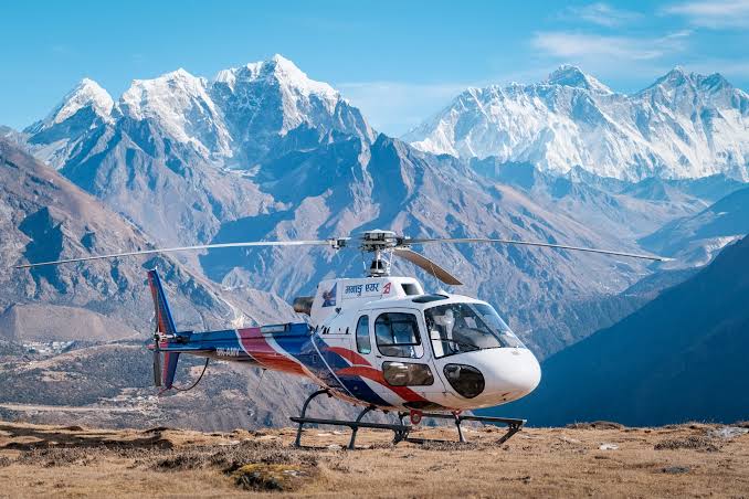 Mount Everest Helicopter Tour and Ayurvedic massage